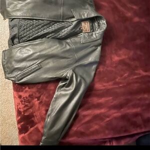 Men's Black Leather Jacket
